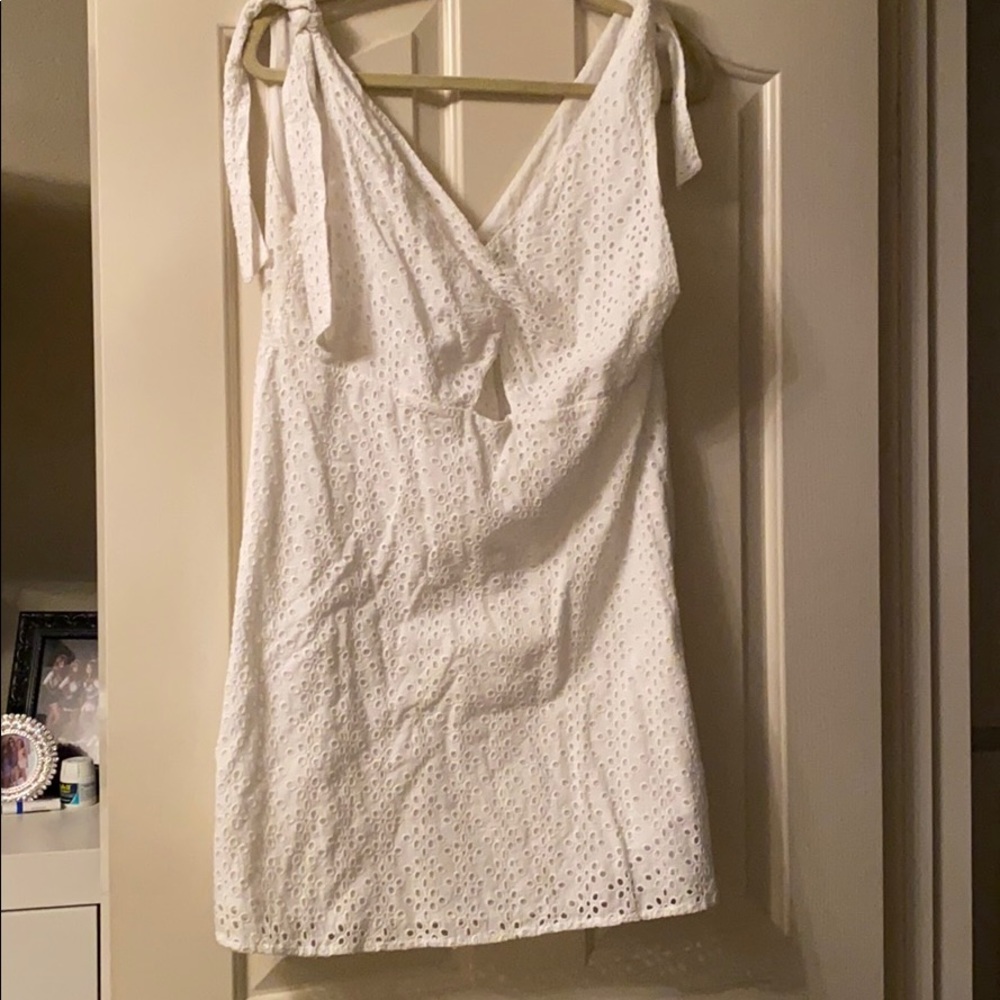 Top shop white dress